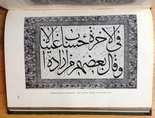 DIE KUNST DES ISLAM BOOK, GLUCK and DIEZ, ISLAMIC ART, TURKEY EGYPT PERSIA, 1925 - Picture 8 of 10