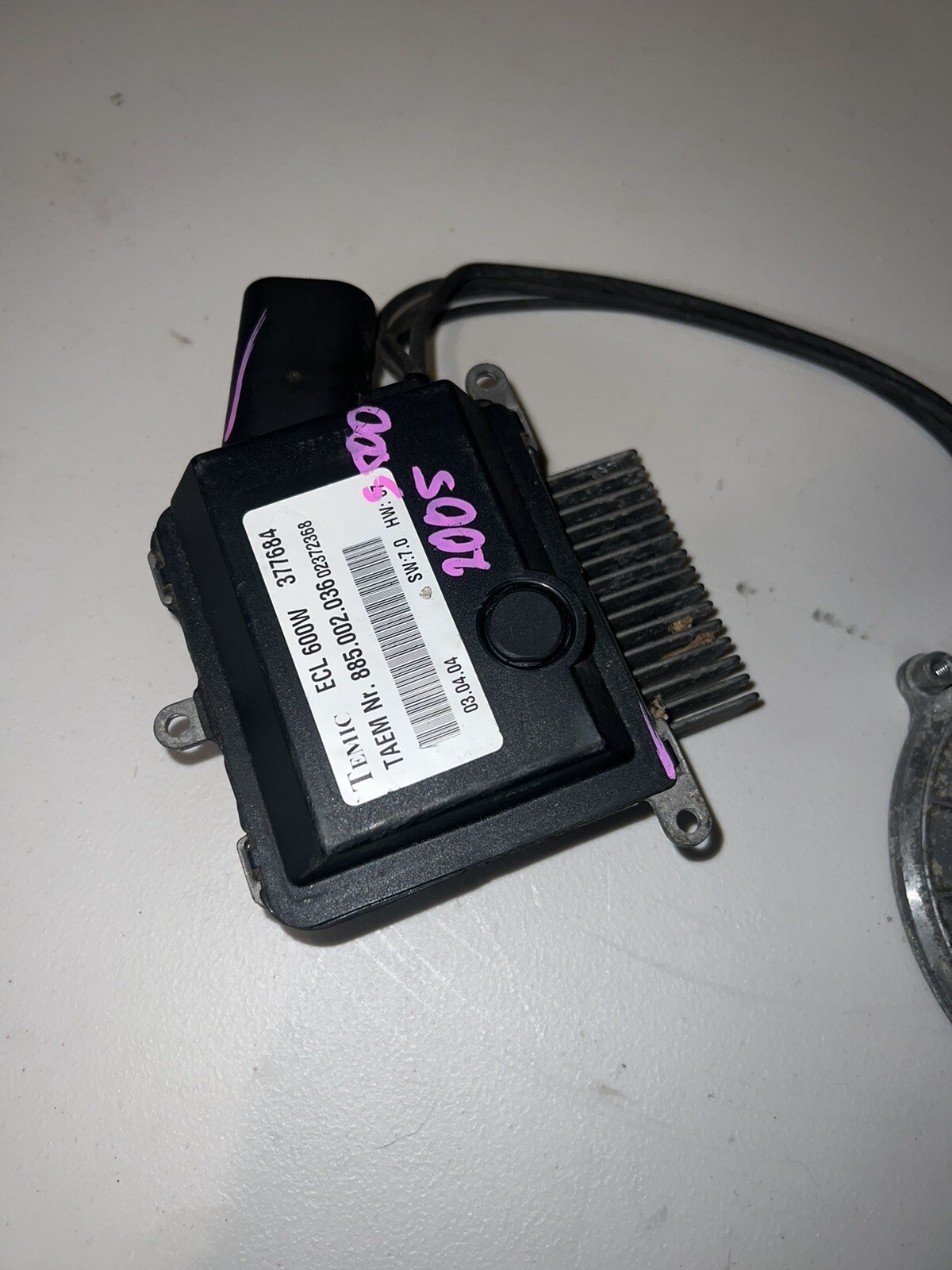 Mercedes W220 S430 CL500 Engine Motor Radiator Cooling Fan 2205000193