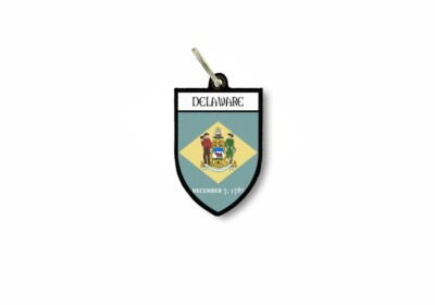 schlüsselanhänger schlüsselband flagge flaggen schild wappen stadt delaware