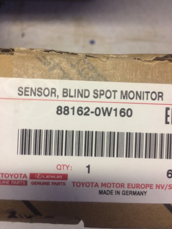 2013 2014 2015 LEXUS LS460 LS460L СЛЕПЫХ ЗОН МОНИТОР BSM OEM 88162-0W160 - Изображение 4 из 4