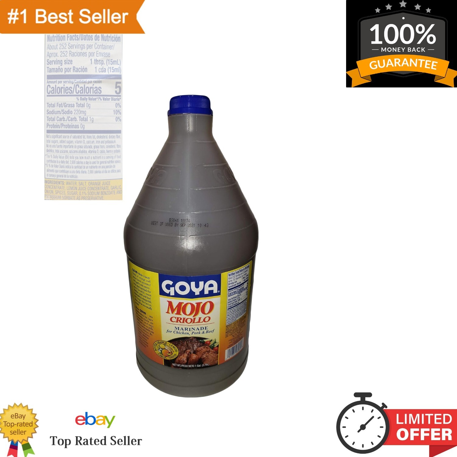 Mojo Criollo 1 Gallon Liquid Seasoning Wholesale Discounts Shop