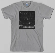 ARP 2600 Synthesizer T Shirt analog, moog, korg modular 80s synth keyboard piano