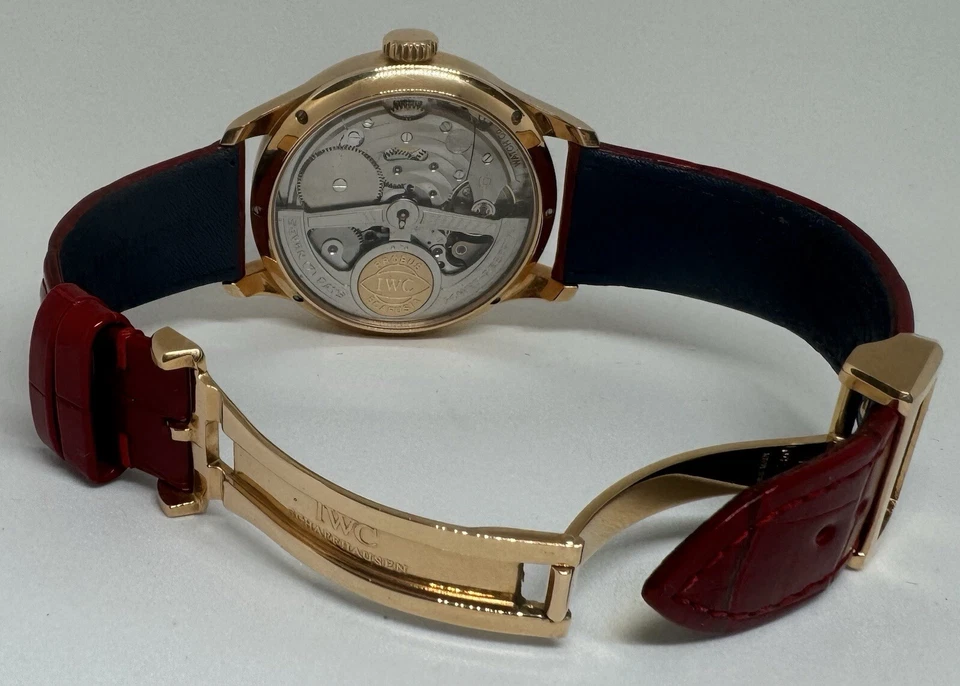 IWC Portugieser Perpetual Calendar IW502119 Rose-Gold 44mm with Service Papers - Image 4 of 4