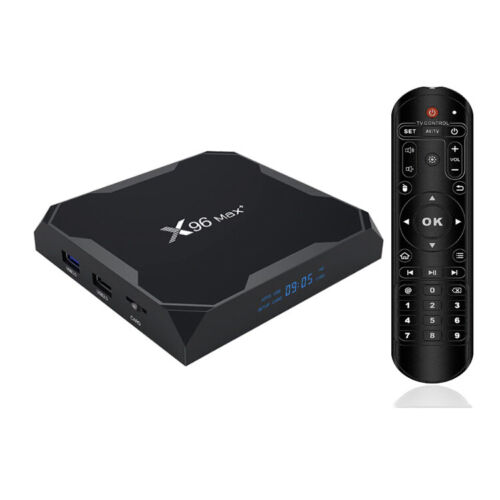 Android 9.0 X96 Max+ 4GB/64GB Bluetooth 8K HDR Dual WiFi Amlogic Voice TV Box - Foto 11 di 12