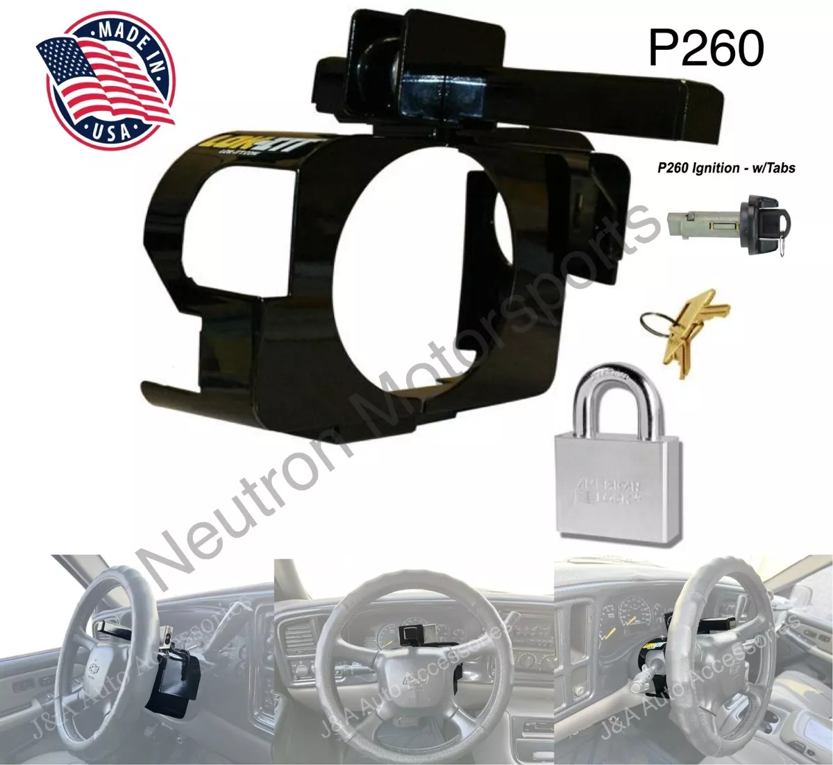 Steering column lock deals