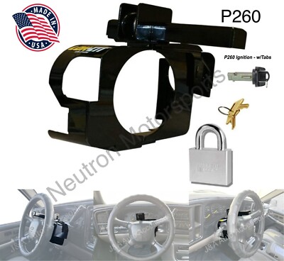 P260 LOK-ITT STEERING COLUMN LOCK CHEVY CADILLAC TAHOE YUKON SUBURBAN  1994-2013