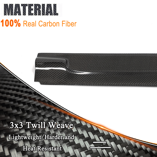 Carbon Seitenschweller Ansätze Schwert Side Skirts Passt für BMW F85 X5M F86 X6M - Bild 8 von 11