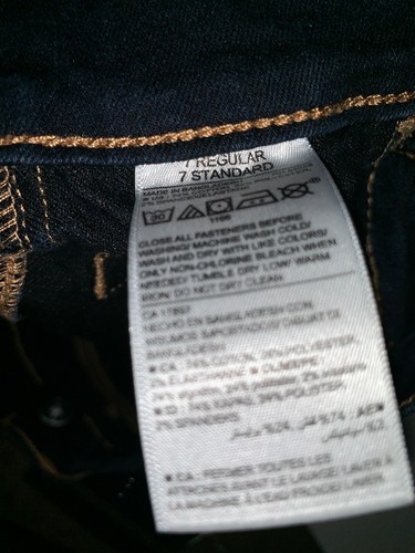 Preowned- Old Navy Adjustable Rockstar Jeggings Girls (Size 7) - Picture 2 of 8
