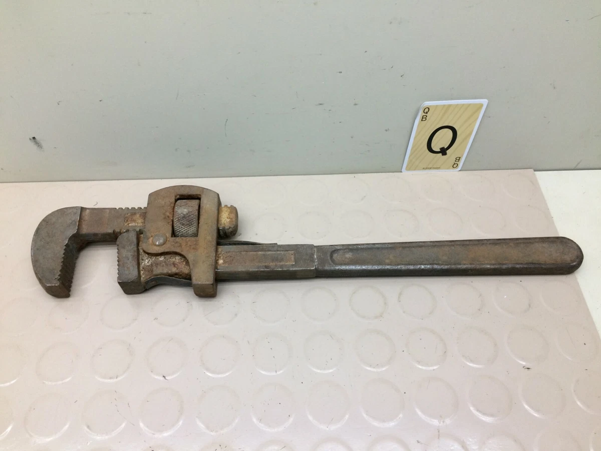Vintage Antique Adjustable Monkey Pipe Wrench Worth Hardware eBay