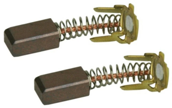 ESCOVAS DE CARBONO HITACHI 999-054 GENUÍNAS – TERNO DV18DL, WH18DL E OUTRAS FERRAMENTAS 18V - Imagem 2 de 2