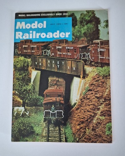 Model Railroader Magazine July 1973 - Picture 1 of 2