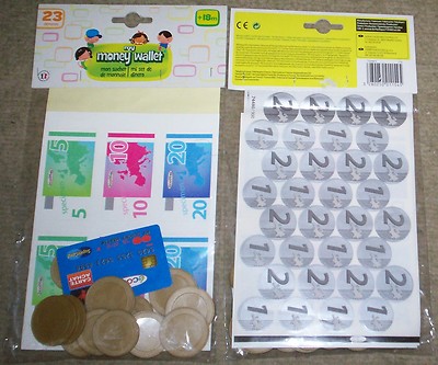 Lot 13 Mon sachet de monnaie My monney wallet money Beutel mit Geld