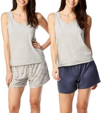 Lucky Brand Women's 3-Piece Pajama Set tank 2 shorts 2
