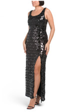 Alex & Eve Sequin Sleeveless Gown (size 14)