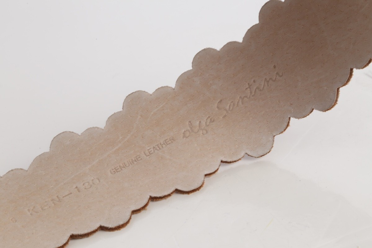 Olga Santini almost NEW laser cut leather belt Olga Santini Belts - Etsy main image 2