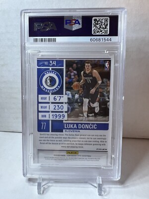 2019-20 Panini Contenders Optic - Season Ticket Luka Dončić #34