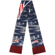 New England Patriots Scarf Printed Big Logo Winter Neck Double Sided Team Logo 