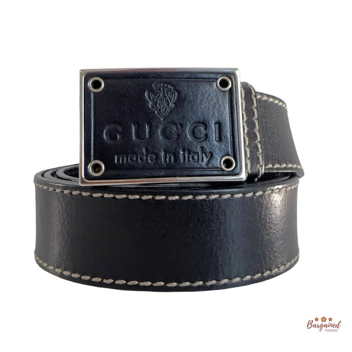 小物 FW1995 GUCCI LEATHER BELT GG Marmont wide belt in black | GUCCI® US