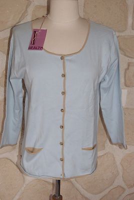 Chemisier Ycoo Bleu Femme Taille S - 100% Coton, Neuf Avec étiquettes