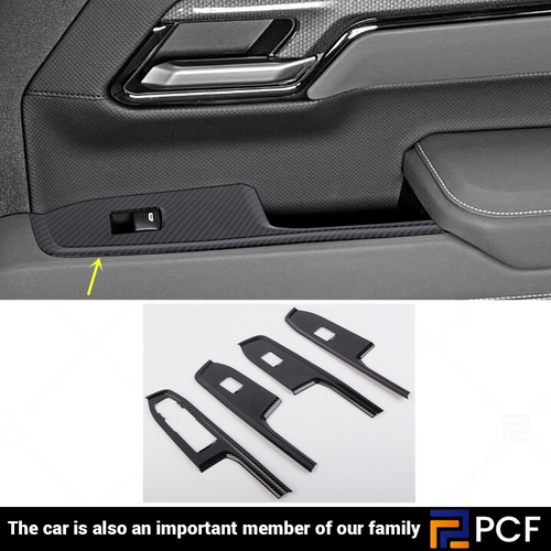 Real Carbon Fiber Window Lift Switch Panel Trim For Chevrolet Corvette C8 20-25 Real Carbon Fiber Window Lift Switch Panel Trim For Chevrolet Corvette C8 20-25