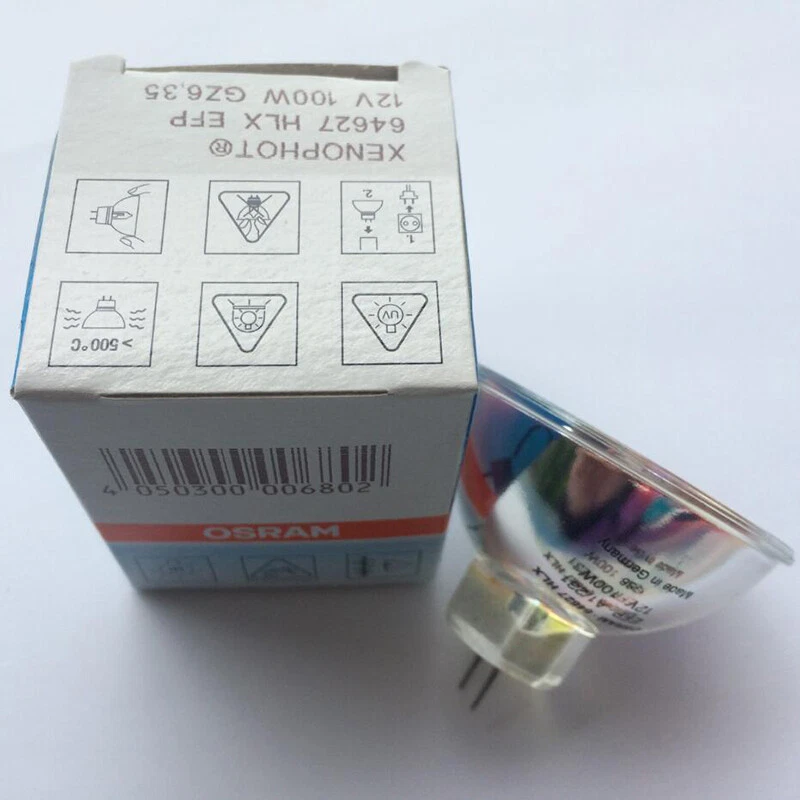 OSRAM 64627 Endoscope Cold Light Source Medical Lamp EFP 12V100W Microscope Bulb - Image 4 of 4