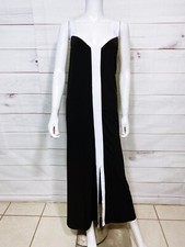 VIP Knits By Avenue Womens Dress Size 22/24 Black V-Neck Sleeveless
