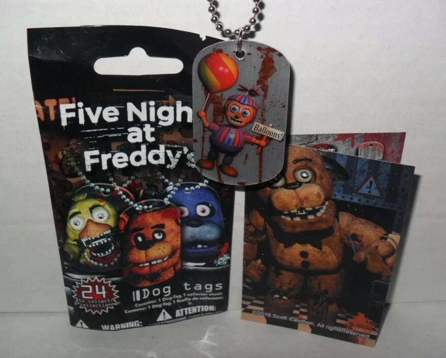 Five nights at freddy's dog cheap tags