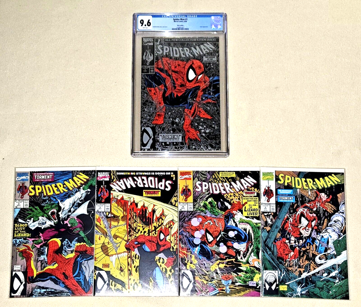 123様まとめ買い用ページ ⑥⑩⑫⑭⑱⑲６本 Spider-Man #1 