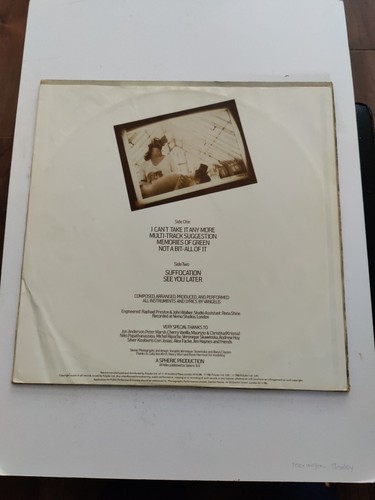 Vangelis see you later uk vinyl lp 1980 first pressing polydor - Picture 4 of 5