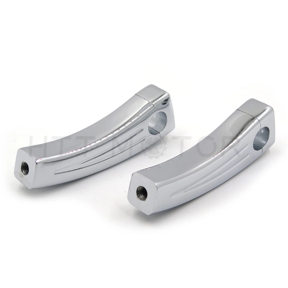 Elevadores de manillar de motocicleta de 5,5" para Suzuki Boulevard C109R C50 C90 cromo salvaje Foto 2 de 4