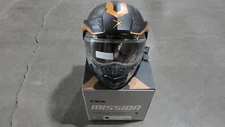 CKX MISSION ELECTRIC CARBON FURY MATTE COPPER SIZE LRG SNOWMOBILE HELMET 515514