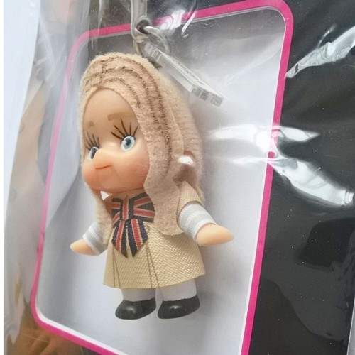M3GAN Megan Costume Kewpie Mascot Keychain Strap - Picture 3 of 5