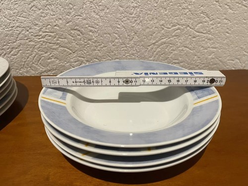 4 x Domestic Suppenteller Suppen Teller 5 x Flache Teller Speisen Teller - Bild 3 von 5