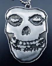 Misfits Necklace New Crimson Ghost Danzig Fiend Pendant Skull 2009 Huge