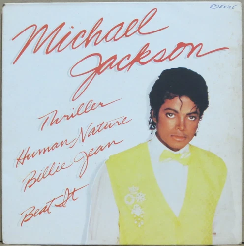 MICHAEL JACKSON 1982 “THRILLER” UNIQUE EDITION P/S 7” EPIC EP 45 BRAZIL
