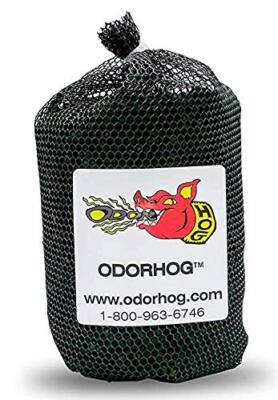 Activated Carbon in Mesh Replacement Filter Bag Fits 4-Inch ODORHOG