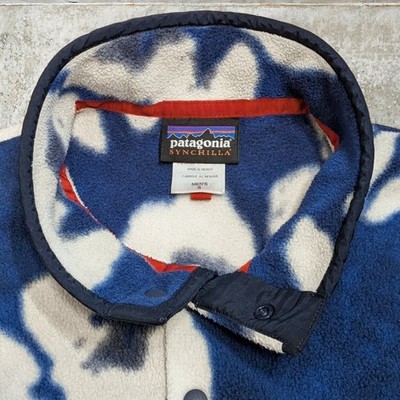 Rare Spice Garden Patagonia Hawaiian Print Synchilla Snap-T Fleece
