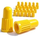 Yellow Presta Valve Caps (20 Pack) – Dust 20 pcs 20PCS Yellow Presta Valve Caps