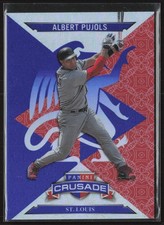 2025 Panini Crusade Albert Pujols Blue St. Louis Cardinals #99