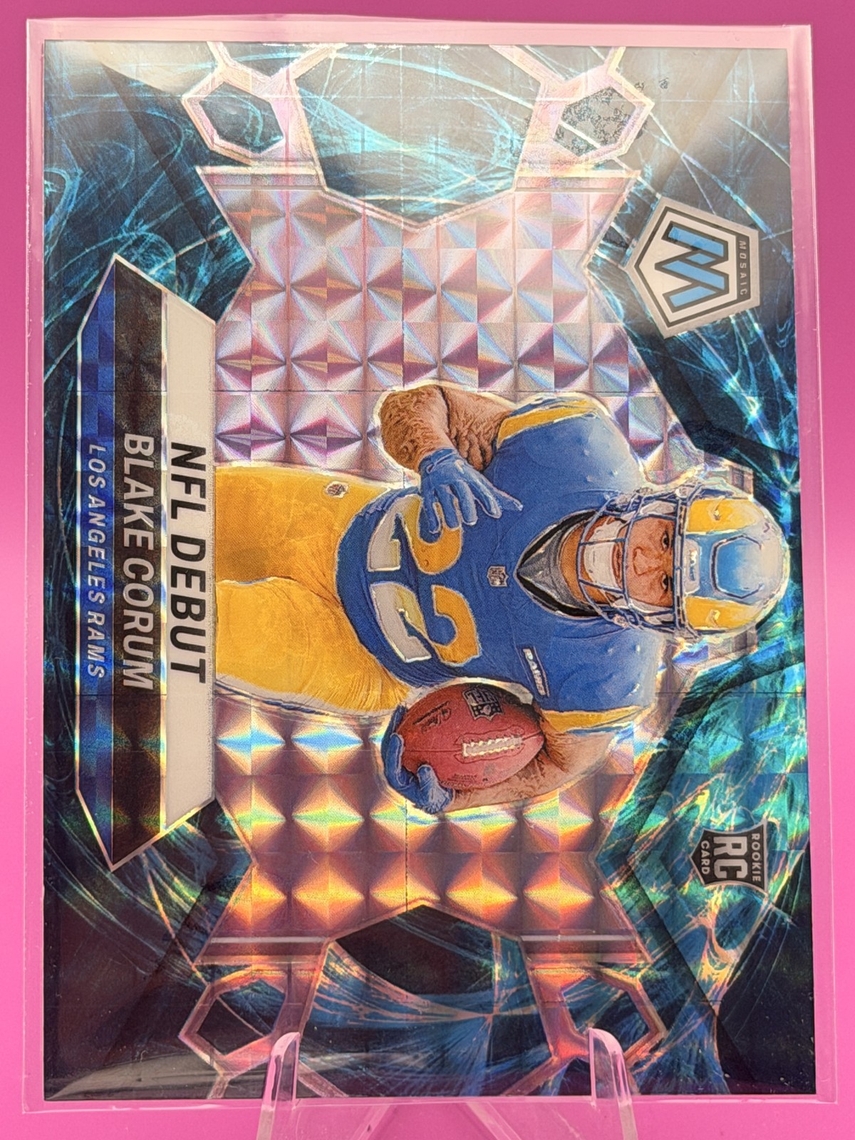 2024 Panini Mosaic #278 Blake Corum Mosaic Genesis