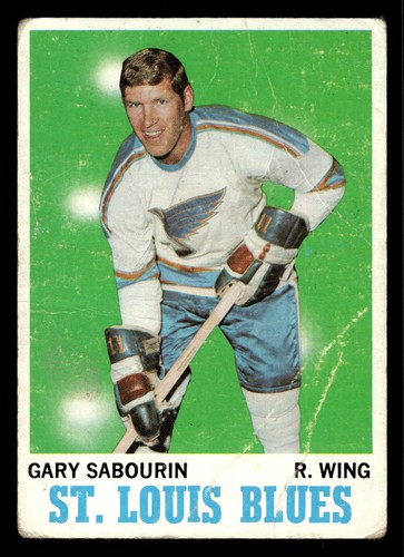 Gary Sabourin #96 1970 Topps card
