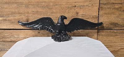 Vintage Cast Iron Metal Spread Eagle Mid Century Modern Decor 17.5''