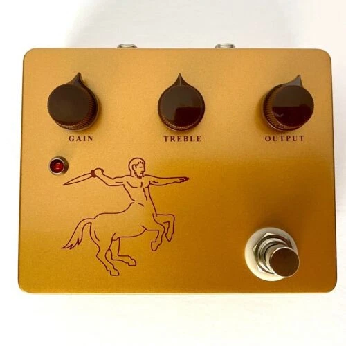 New Upgrade Overdrive Gold Horse Amazing Boost Guitar Effect Pedal Gain Treble !