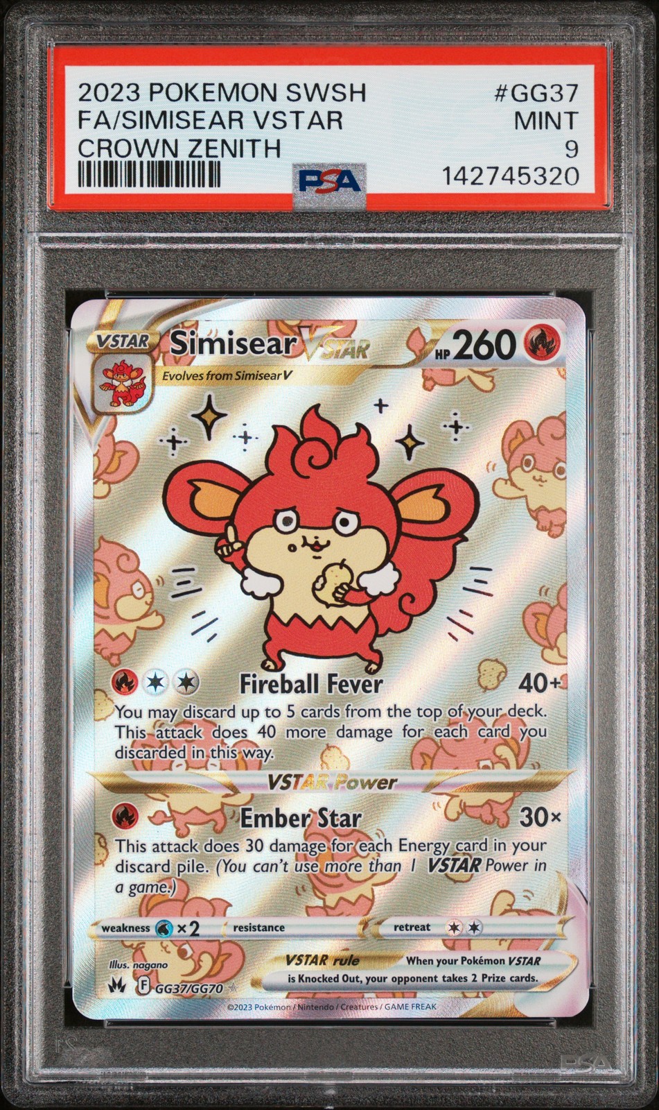 Simisear VSTAR #GG37