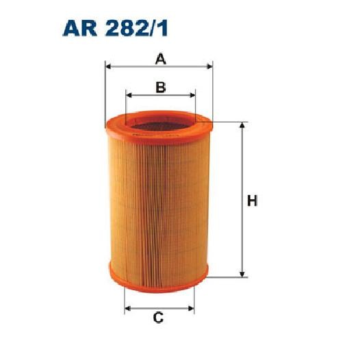 Luftfilter FüR Renault Safrane B54 2.4 Ab 96 Filtron N7U700 N7U701-image