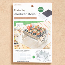 Poêle portable modulaire, ensemble de supports de feu préfabriqués