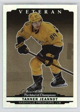 2022-23 Upper Deck Parkhurst Champions Gold Rainbow Tanner Jeannot #247 18en
