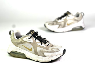 nike air max 200 metallic gold