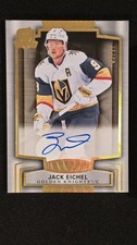 2024-25 The Cup #17 Jack Eichel Gold Spectrum Auto /10 Golden Knights