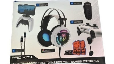 Bionik Pro Kit+ (1755635) For PS5 PlayStation 5 w/ 2x Quickshot Pro, Elevate